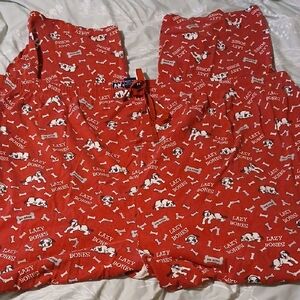 Big Dogs 'Lazy Bones' Mens St. Bernard Pajama Pants 100% Cotton 3x/4x